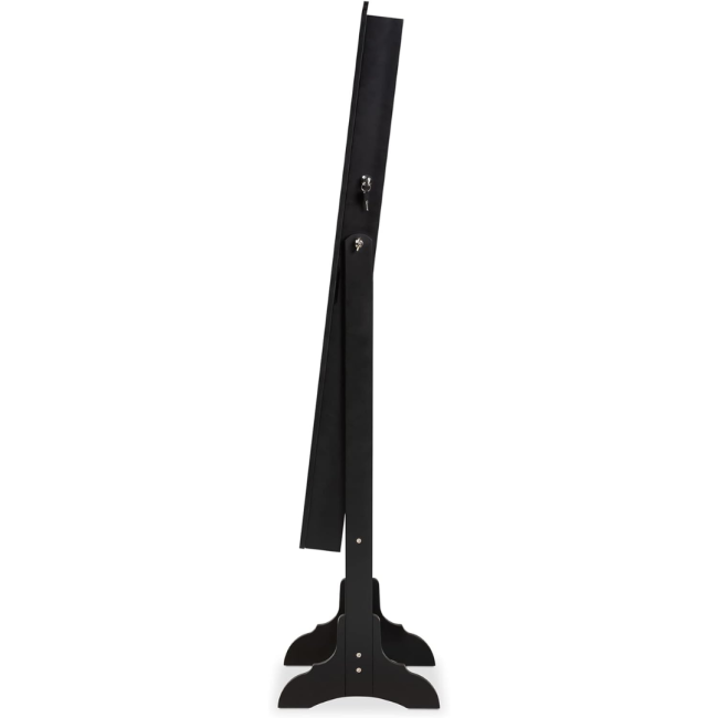 Напольное зеркало-шкаф Chomik PAKS черный