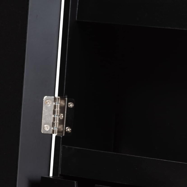 Напольное зеркало-шкаф Chomik PAKS черный