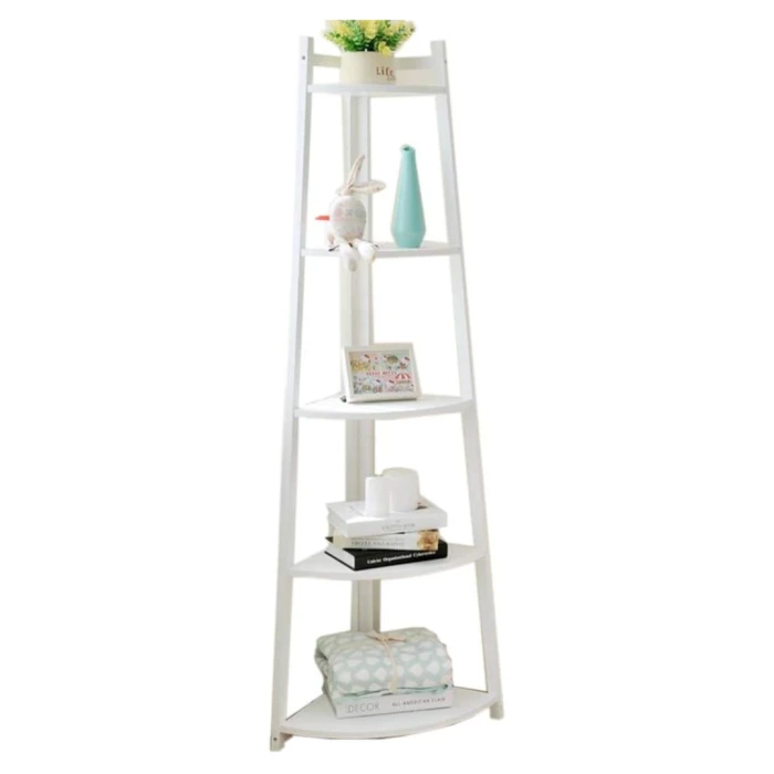 Этажерка Chomik WOODY угловая белый