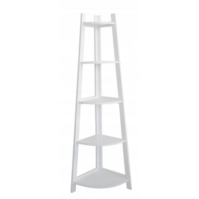 Этажерка Chomik WOODY угловая белый