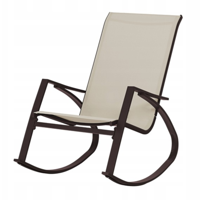 Крісло-гойдалка Chomik KIVI коричневий