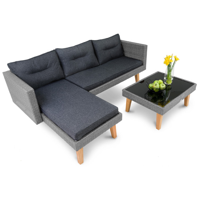 Комплект меблів для саду Di Volio Imola графіт