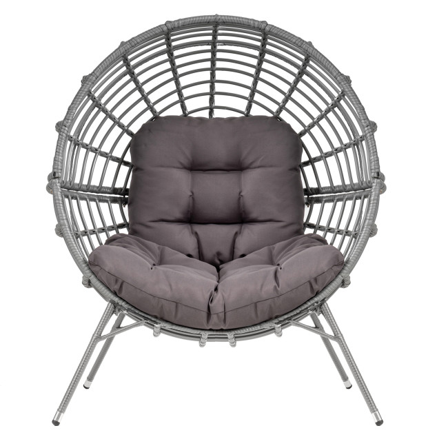 Садове крісло Di Volio Arancia сіро-графітовий