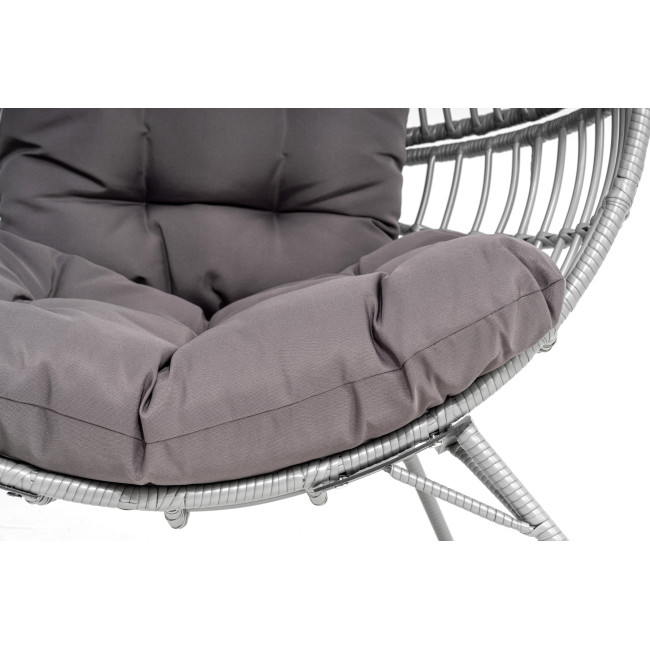 Садове крісло Di Volio Arancia сіро-графітовий