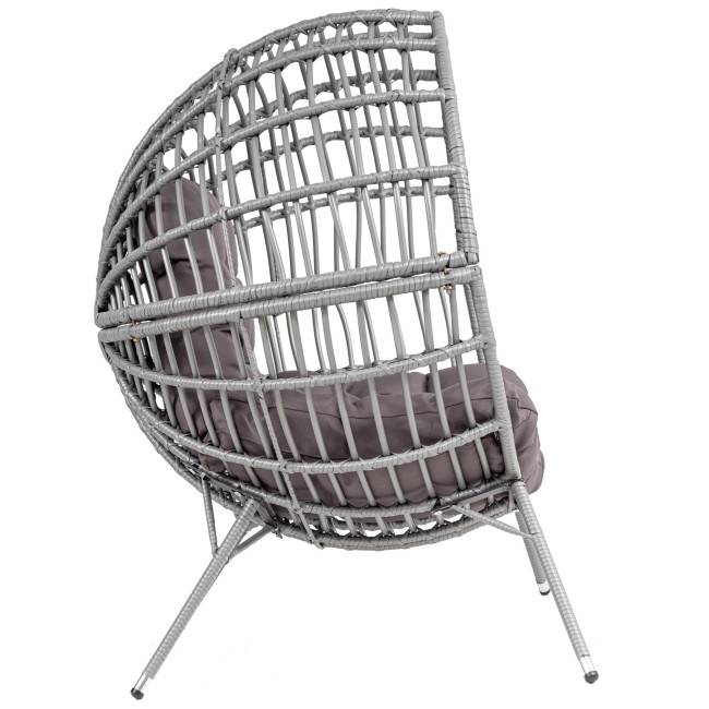 Садове крісло Di Volio Arancia сіро-графітовий