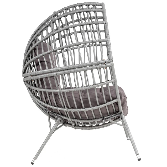 Садовое кресло Di Volio Arancia серо-графитовый