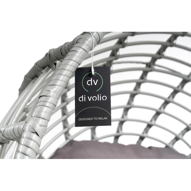 Садове крісло Di Volio Arancia сіро-графітовий