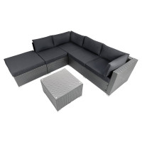 Набір садових меблів Di Volio Imperia - Сірий/Графітовий