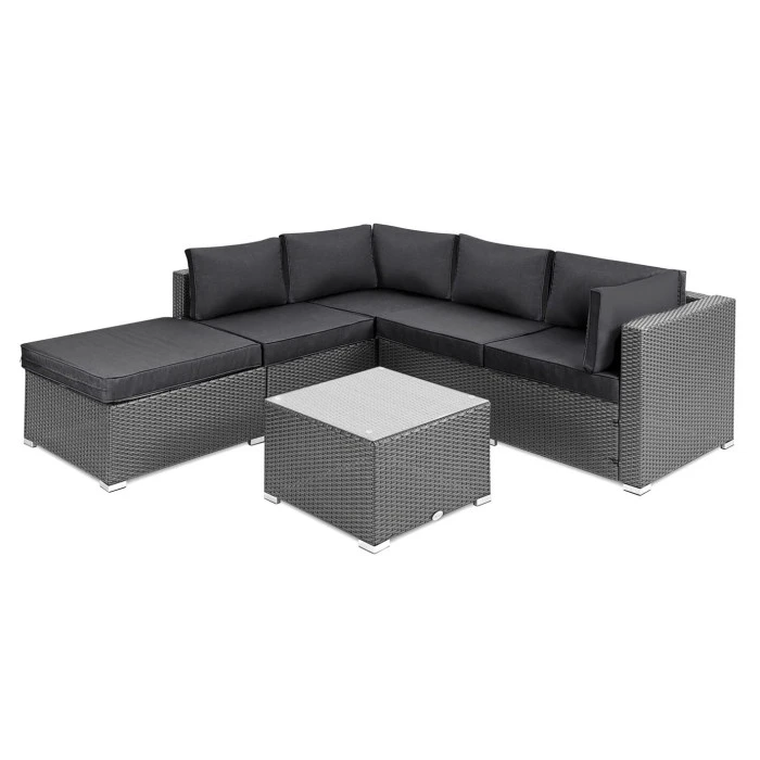 Набор садовой мебели Di Volio Imperia - Серый/Графитный