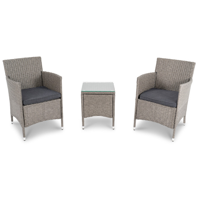 Комплект садовой мебели мебель Di Volio Siena серый/графитовый