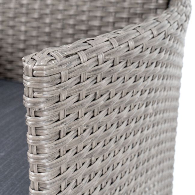 Комплект садовой мебели мебель Di Volio Siena серый/графитовый