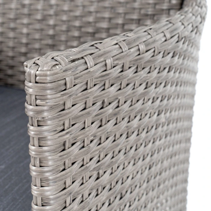 Комплект садових меблів меблі Di Volio Siena сірий/графітовий