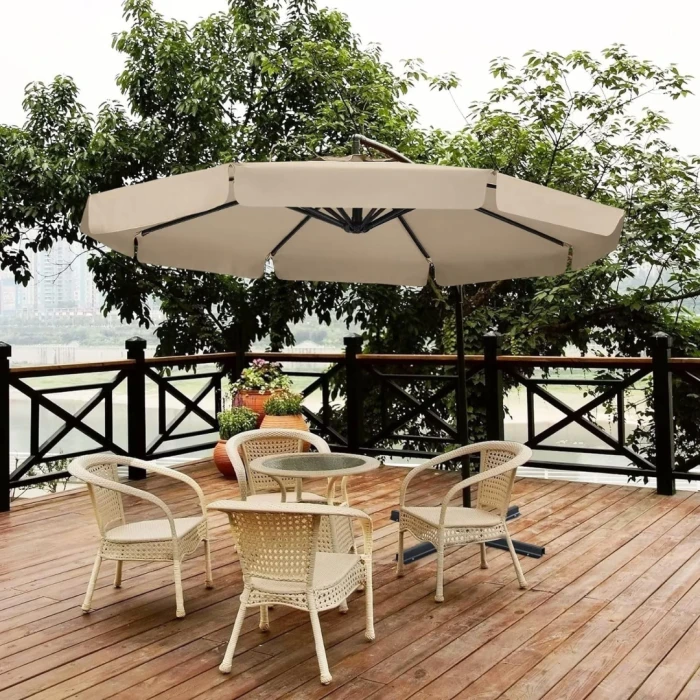 Зонтик садовый Di Volio EMPOLI 300см бежевый