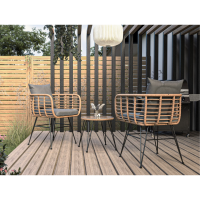 Набір садових меблів Di Volio Savio бежевий/темно-сірий