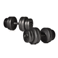 Набор композитных дисков Elitum Titan 29кг для гантелей и штанг + 2 грифа