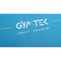 Коврик (мат) для фитнеса и йоги Gymtek NBR 1,5см голубой
