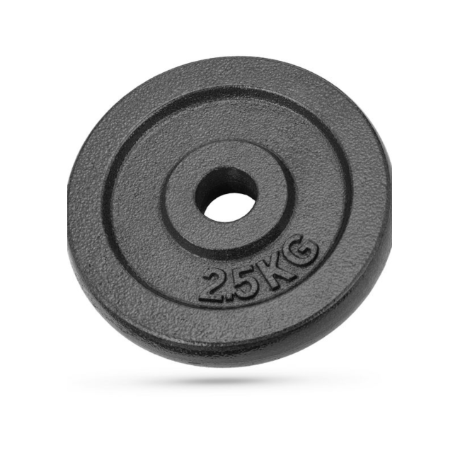 Набор гантели в кейсе Gymtek чугунные 2х10кг.