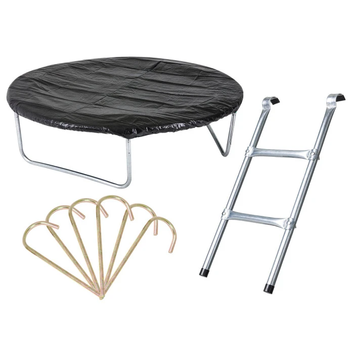 Батут Hop-Sport 16ft (488см) синій із зовнішньою сіткою