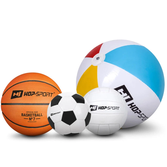 Батут Hop-Sport 16ft (488см) синій із зовнішньою сіткою