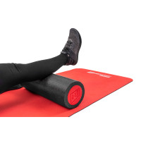 Массажный ролик (валик, роллер) Hop-Sport EPE 45см черно-красный
