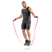 Скакалка з обтяжувачем Hop-Sport HS-F050JR червона