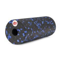 Мини массажный ролик (валик, роллер) Hop-Sport EPP 15см HS-P015YG черно-синий