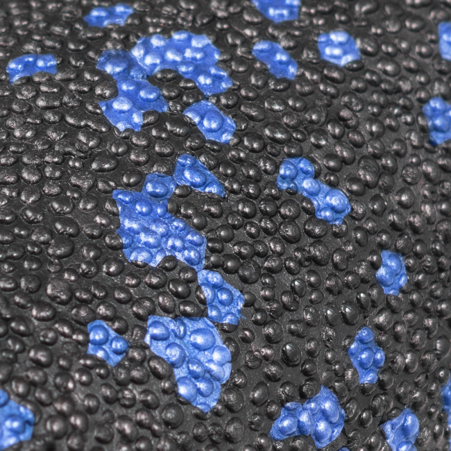 Мини массажный ролик (валик, роллер) Hop-Sport EPP 15см HS-P015YG черно-синий