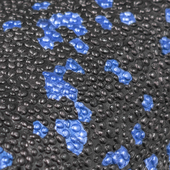 Мини массажный ролик (валик, роллер) Hop-Sport EPP 15см HS-P015YG черно-синий