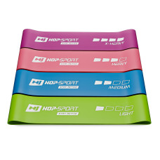 Набір резинок для фітнесу Hop-Sport 600x75мм HS-L675RL