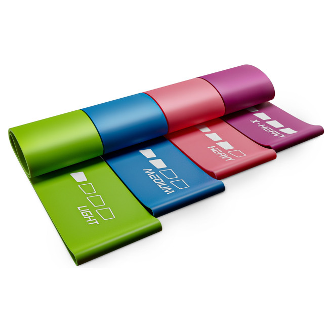 Набір резинок для фітнесу Hop-Sport 600x75мм HS-L675RL