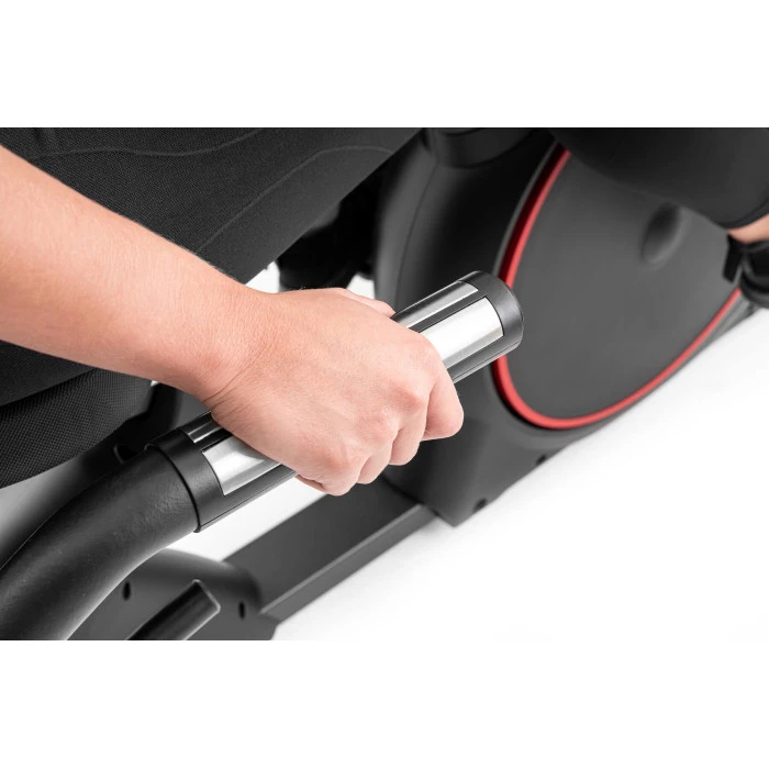 Горизонтальный велотренажер Hop-Sport HS-095L Scale черный+мат