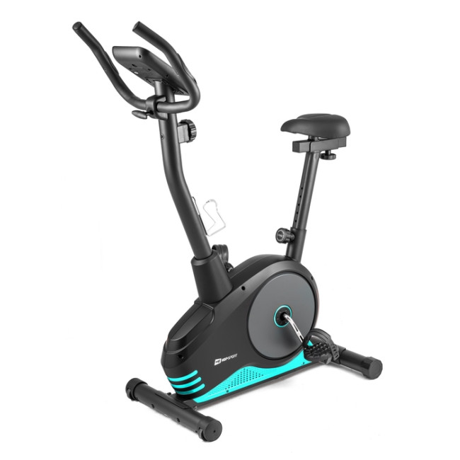 Велотренажер Hop-Sport HS-2080 Spark черно-бирюзовый (2020)