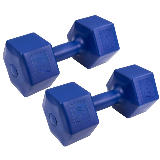 Гантелі для фітнесу композитні Hop-Sport HS-C060DH 2х6кг