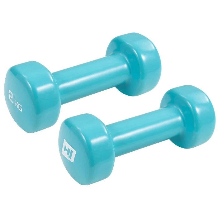 Гантелі для фітнесу вінілові круглі Hop-Sport HS-V020DC 2х2кг