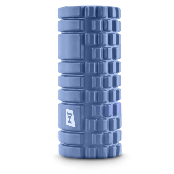 Роллер масажер (валик, ролик) Hop-Sport EVA 33см HS-A033YG блакитний