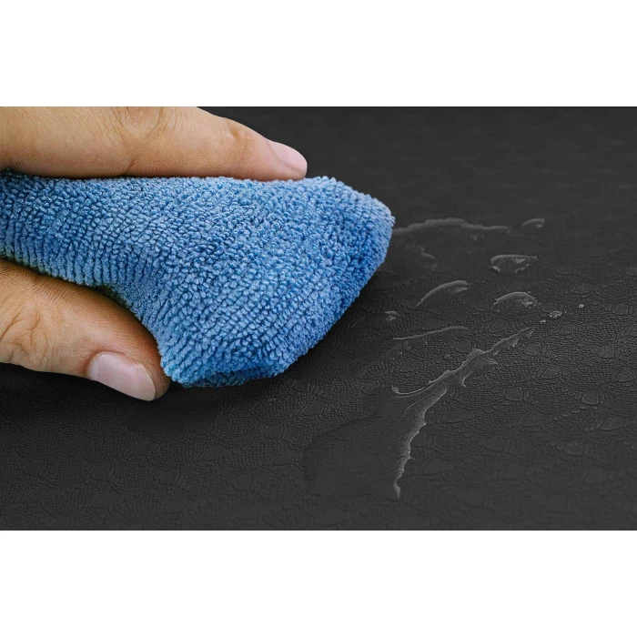 Килимок для фітнесу TPE 0,6см HS-T006GM темносіро-чорний