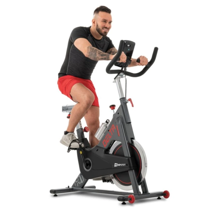 Спинбайк Hop-Sport HS-065IC черно-серый Delta