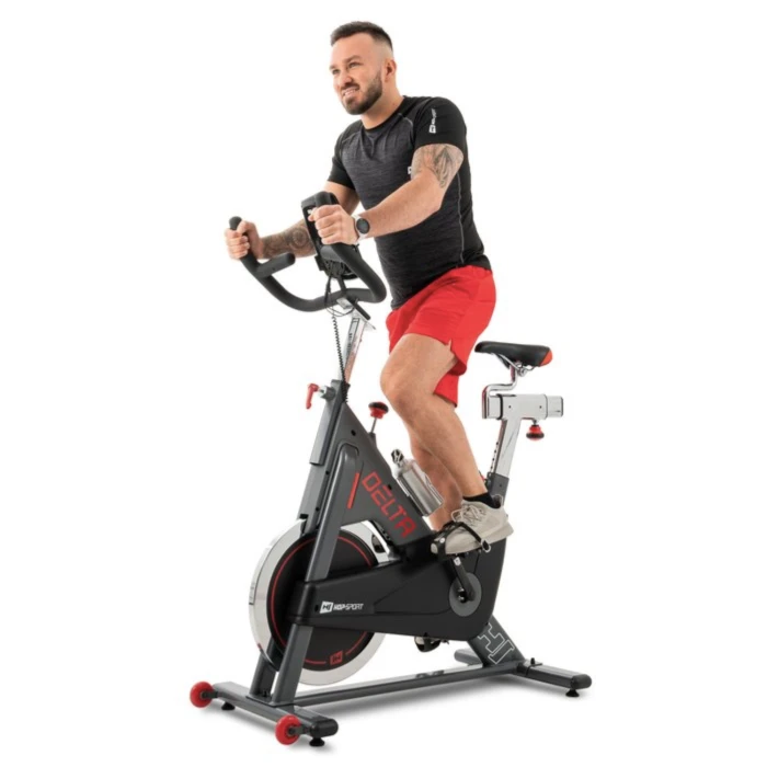 Спинбайк Hop-Sport HS-065IC черно-серый Delta