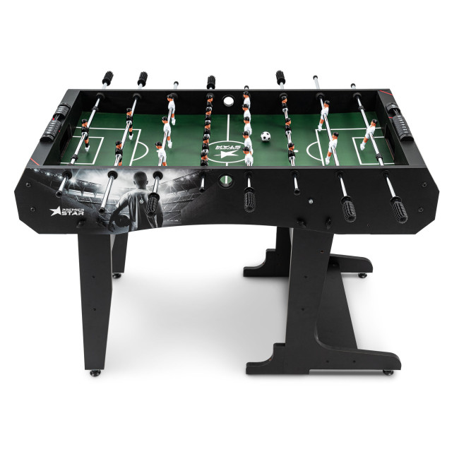 Настільний футбол Hop-Sport Sector чорно-білий