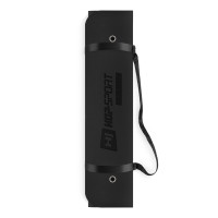 Фитнес-коврик с отверстиями Hop-Sport TPE 0,8см HS-T008GM черно-красный