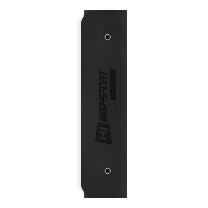 Фітнес-килимок з отворами Hop-Sport TPE 0,8см HS-T008GM чорно-червоний