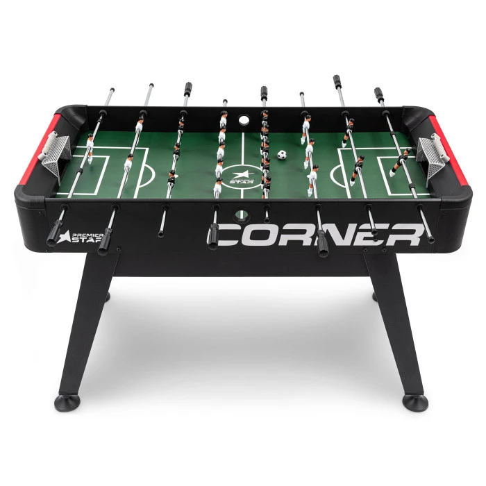 Настільний футбол Hop-Sport Corner чорно-червоний