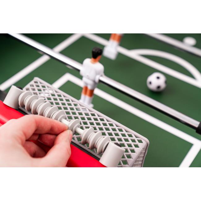 Настільний футбол Hop-Sport Corner чорно-червоний