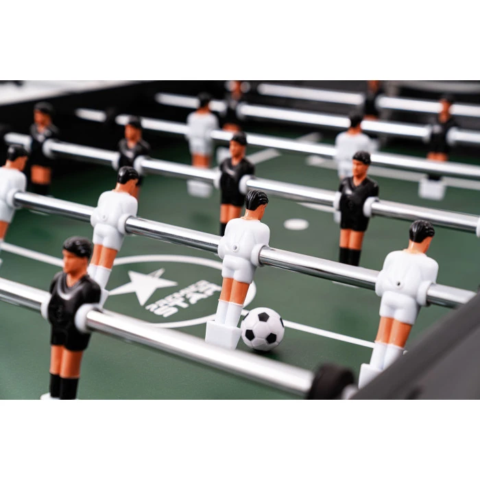 Настільний футбол Hop-Sport Corner чорно-червоний