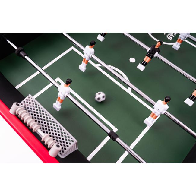 Настільний футбол Hop-Sport Corner чорно-червоний