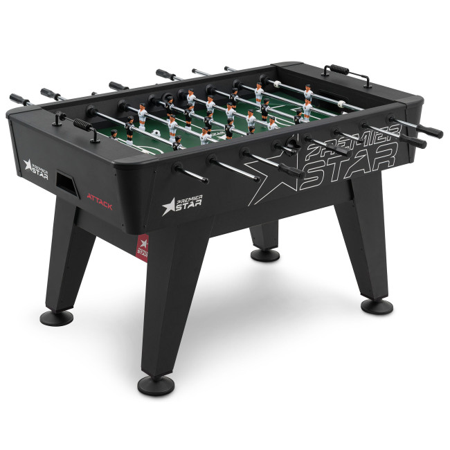 Настольный футбол Hop-Sport Attack черный