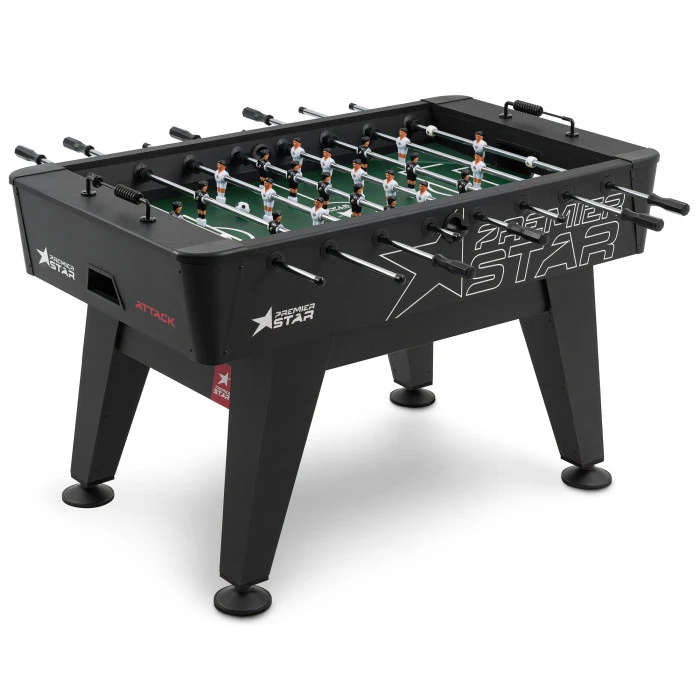 Настольный футбол Hop-Sport Attack черный
