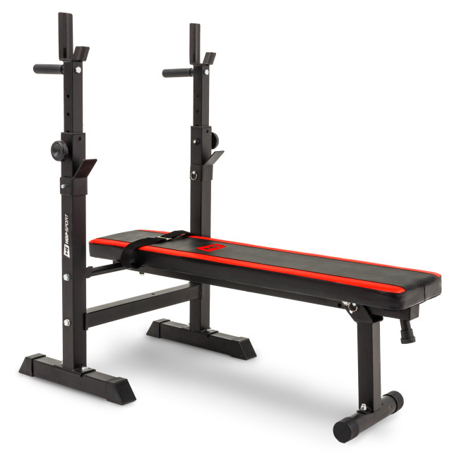 Набір Hop-Sport Premium 69кг з лавою HS-1080 та штангою