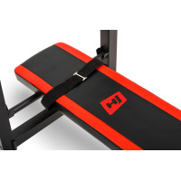 Набор Hop-Sport Premium 69кг со скамьей HS-1080 и штангой