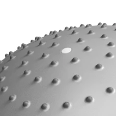 Фитбол массажный Hop-Sport 65см серебристый + насос